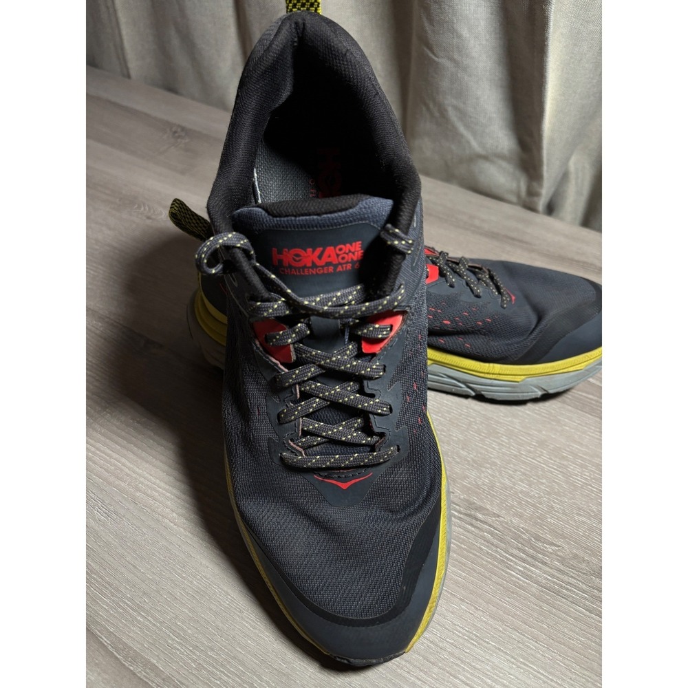 Hoka One One Challenger ATR 6 Mens 10.5 2EE Trail Running Shoes Gorpcore Outdoor - Picture 10 of 12